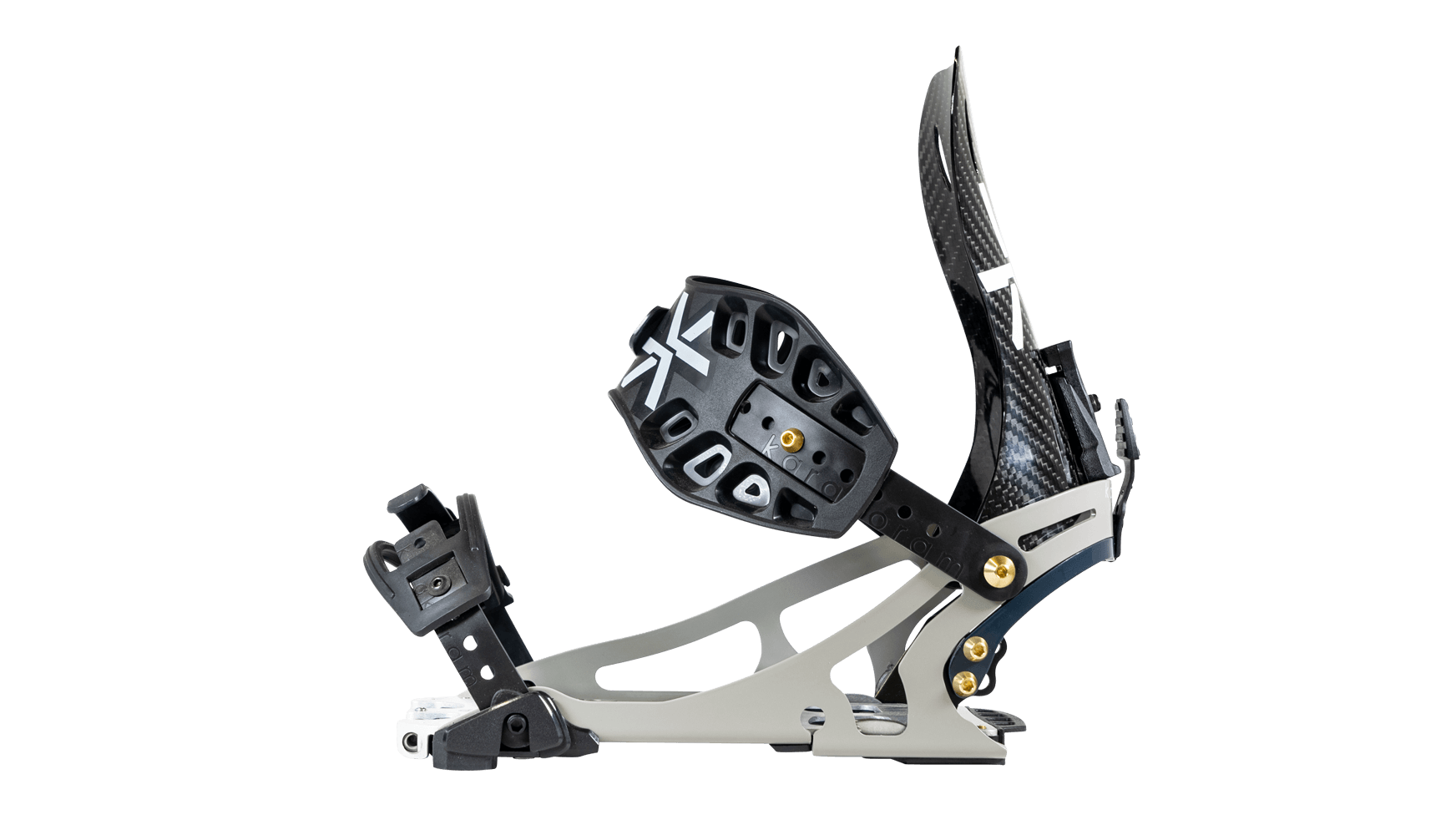 X-Carbon Splitboard Binding Side View